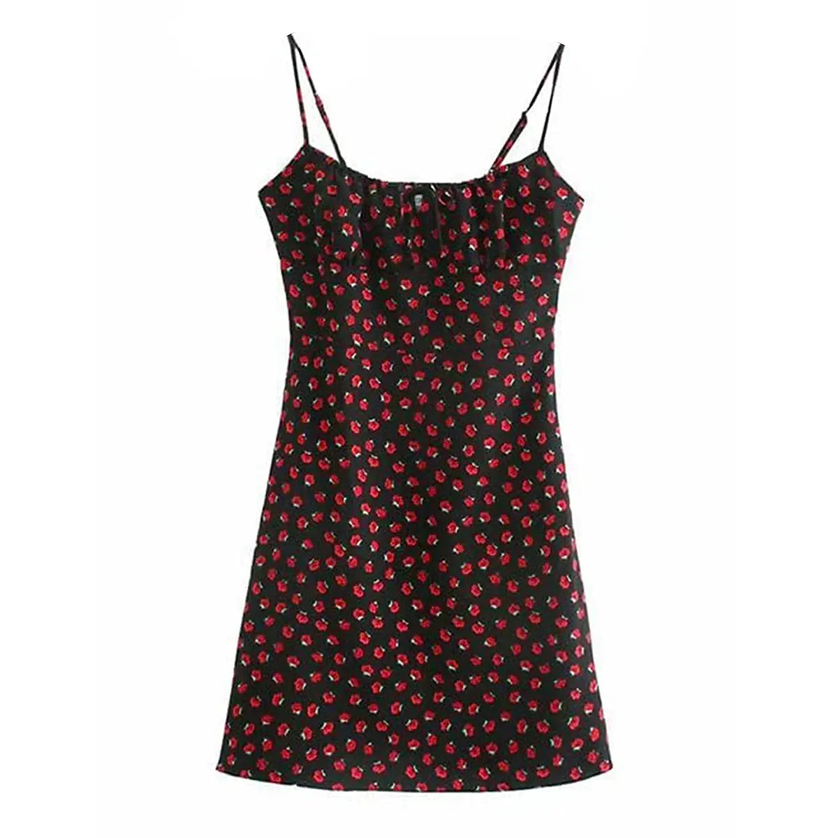 Elegant Floral Print Slip Dress for Women