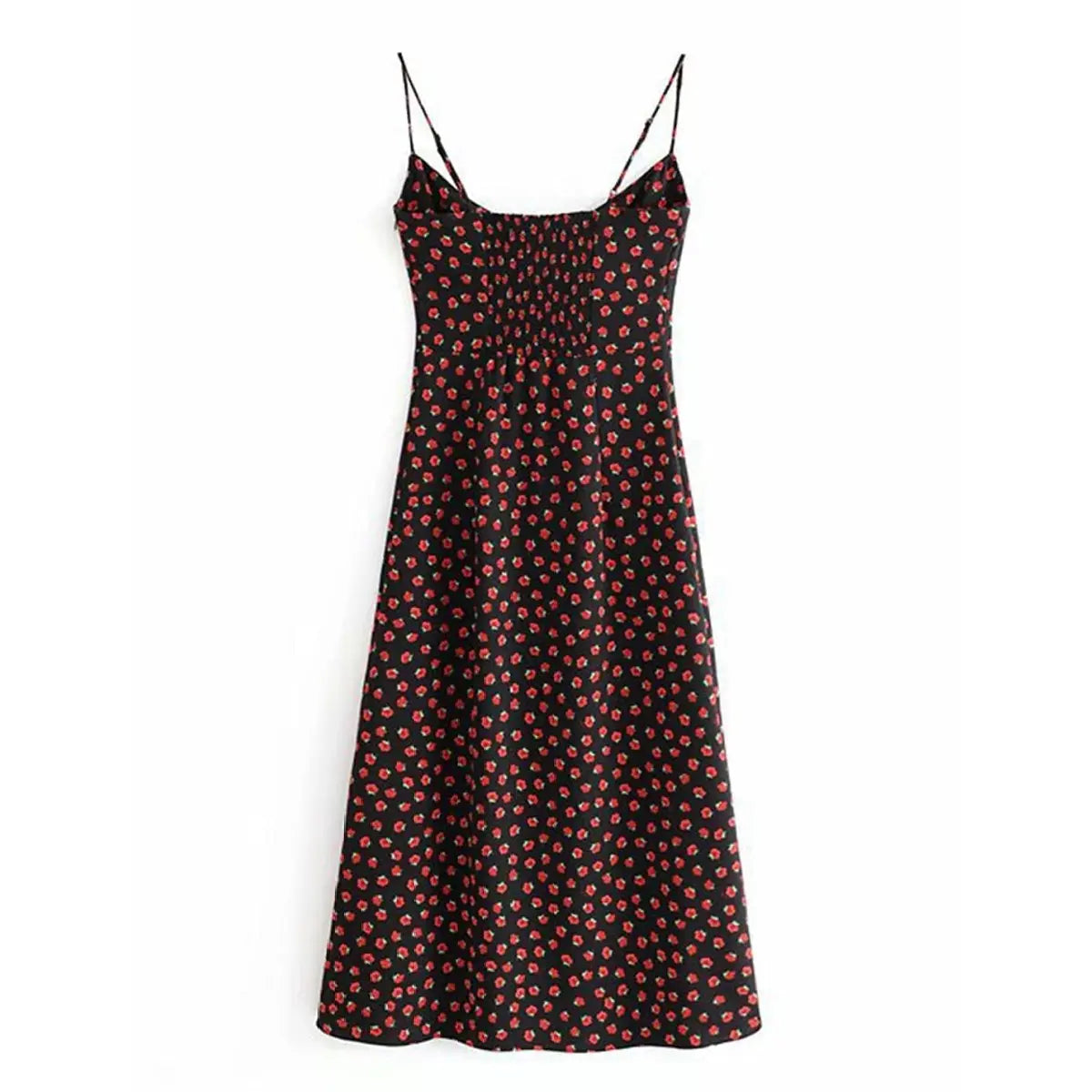Elegant Floral Print Slip Dress for Women