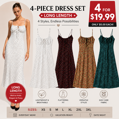 Elegant Floral Print Slip Dress for Women