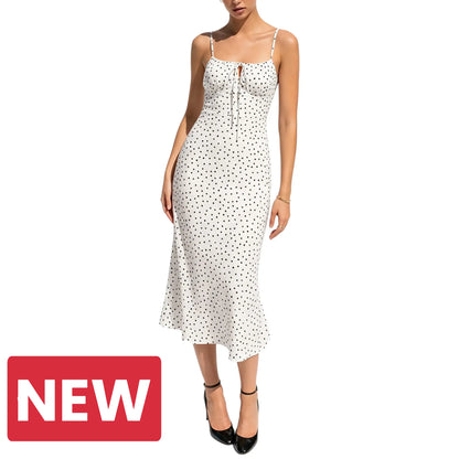 Elegant Floral Print Slip Dress for Women