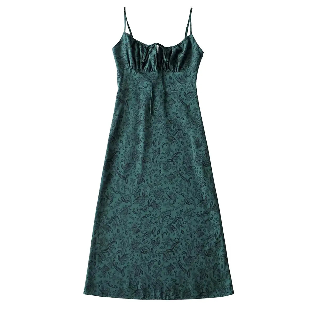 Elegant Floral Print Slip Dress for Women