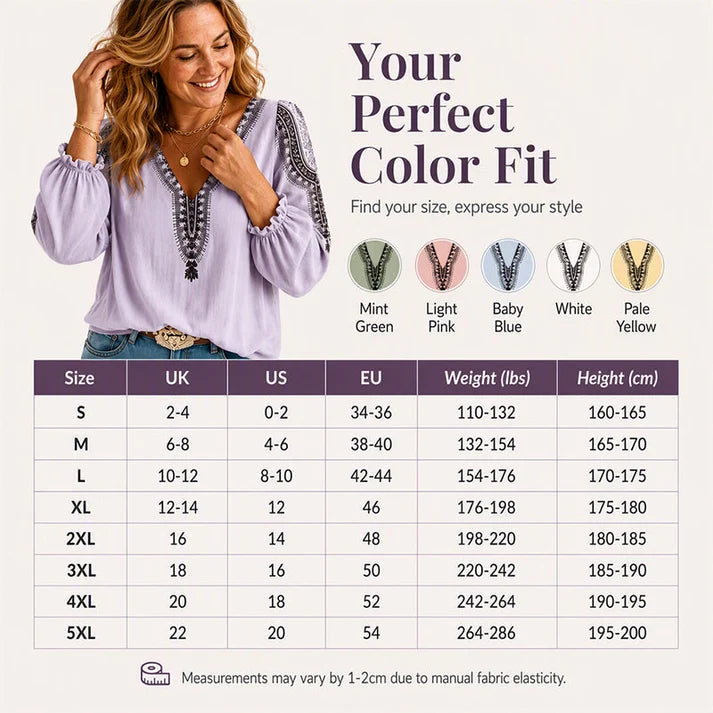 ✨🛍️Fresh Drop - V-Neck 3D Print Long Sleeve – Flattering Fit & Modern Aesthetic for Any Wardrobe